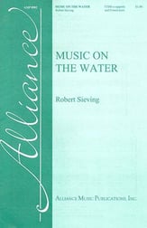 Music on the Water TTBB choral sheet music cover